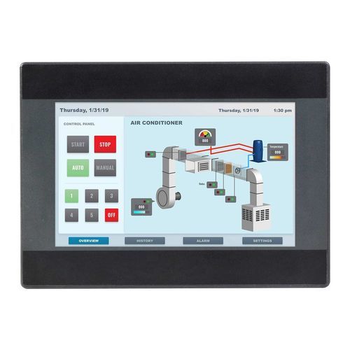 IHM à écran tactile résistif - HMI5070B - Maple Systems - encastrable / 800 x 480 / RISC
