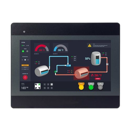 IHM à écran tactile résistif - HMI5100B - Maple Systems - encastrable / 1024 x 600 / RISC