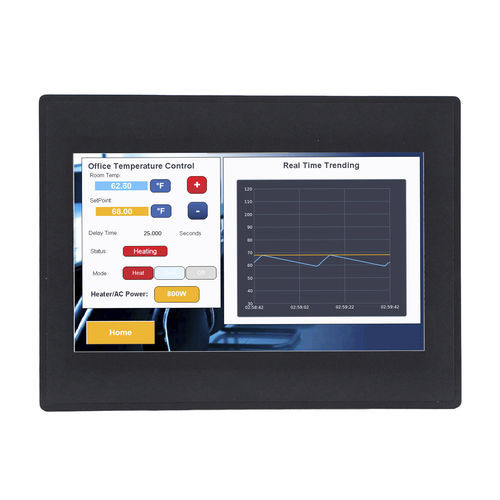 IHM à écran tactile résistif - HMC2070A-M - Maple Systems - encastrable / 800 x 480 / RISC