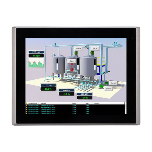 Panel PC TFT LCD - OMI6812B - Maple Systems - à écran tactile résistif / 12" / 800 x 600