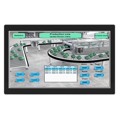 Panel PC LCD - PC1221AP - Maple Systems - à écran tactile capacitif / 21" / Full HD