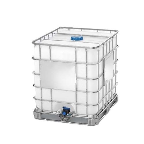 Conteneur IBC en acier - PTM mechatronics GmbH - en plastique / pour liquides / pour aliments