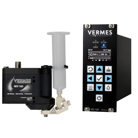 Microdoseur pour média à haute viscosité - MDS 1560 - VERMES Microdispensing GmbH - volumétrique / DST / pour l'industrie électronique