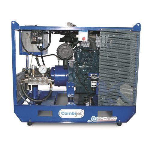 Nettoyeur haute pression à eau froide - JD90-1500 - CombiJet - à moteur diesel / stationnaire / pour applications lourdes