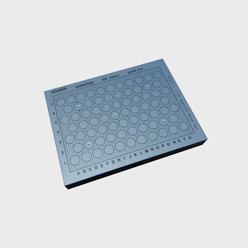 Bloc étalon pour essai de dureté Brinell - TemaFlux