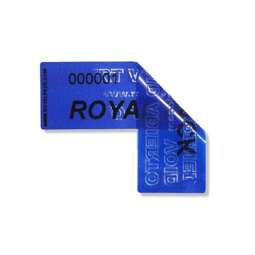 Étiquette de sécurité - ROYAL PACK - en plastique / en rouleau / de protection