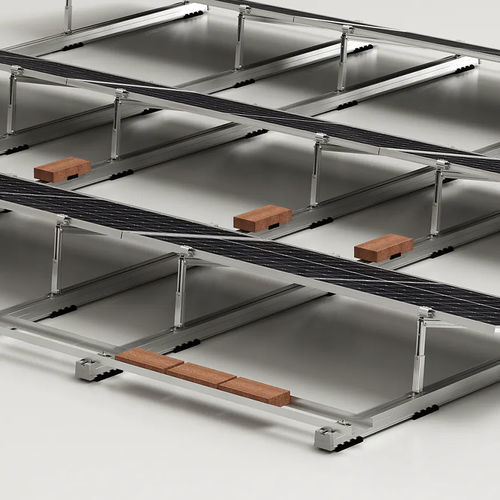 Système de montage solaire pour toit-terrasse - UNINET - Contact Italia srl