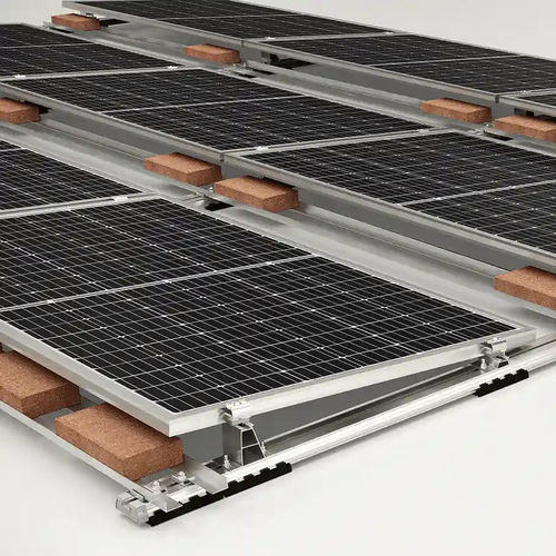 Système de montage solaire pour toit-terrasse - FEETNET - Contact Italia srl