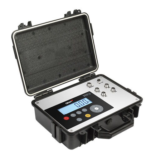 Indicateur de pesage affichage LCD - Gram MK3 - Gram Group - portable / RS-232 / avec batterie