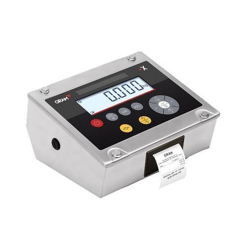 Indicateur de pesage avec imprimante intégrée - GRAM K3i Printer Indicator - GRAM - numérique / affichage LCD / benchtop