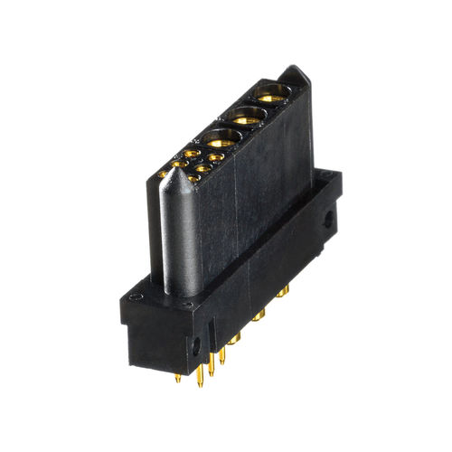 Connecteur hybride - LSP Series - Positronic Industries - PCB / rectangulaire / femelle