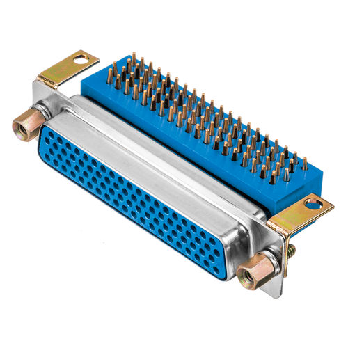 Connecteur haute densité - PCDD Series - Positronic Industries - RF / D-Sub / PCB