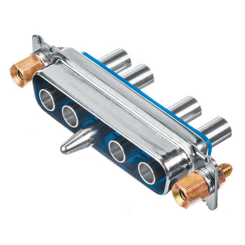 Connecteur D-Sub - CBF Series - Positronic Industries - d'alimentation électrique / RF / hybride