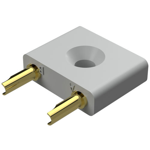 Connecteur faible épaisseur - GF Series - Positronic Industries - d'alimentation électrique / PCB / rectangulaire