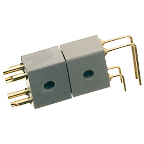 Connecteur faible épaisseur - GFPL Series - Positronic Industries - d'alimentation électrique / PCB / à angle droit