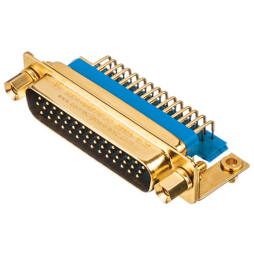 Connecteur haute densité - SDD Series - Positronic Industries - RF / D-Sub / PCB