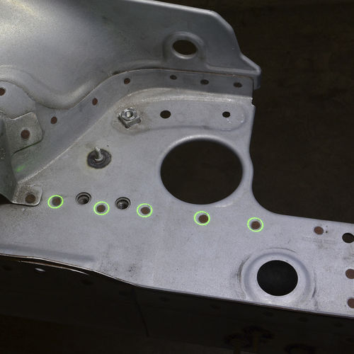 Projecteur laser pour le contrôle qualité - WERKLICHT - EXTEND3D - pour l'optimisation des opérations / pour la prévention des erreurs / pour la fixation