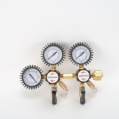 Régulateur de pression de gaz - YQJX-N1/-N2 - Xuzhou Hongye Apparatus & Instrument Co.,LTD - pour CO2 / à diaphragme / en laiton