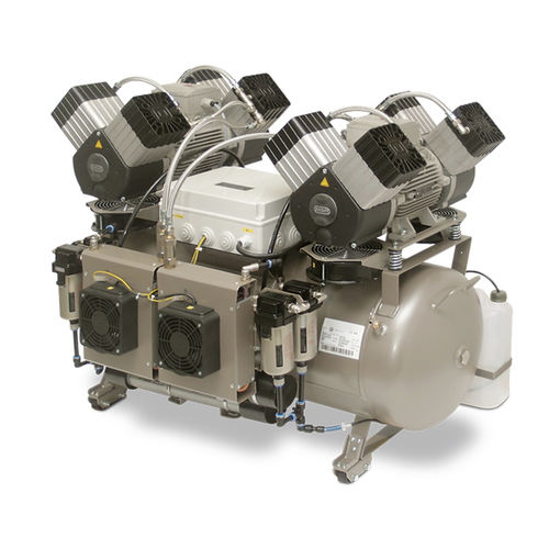 Compresseur à piston - DK50 2x4VR/110/M - EKOM France - d'air / à moteur électrique / portable
