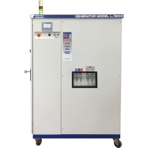 Générateur d'oxygène et d'hydrogène gazeux sec - L/3200 - Elettronica Todescato - pour applications de haute pureté / industriel / à membrane électrolytique