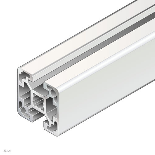 Profilé en aluminium anodisé - 3842529363 - Bosch Rexroth - Assembly Technology - à section rectangulaire / ouvert