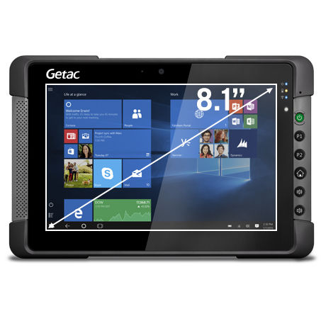 Tablette 8.1" - T800 - LOGIC INSTRUMENT - Intel® Atom / durcie / sans fil
