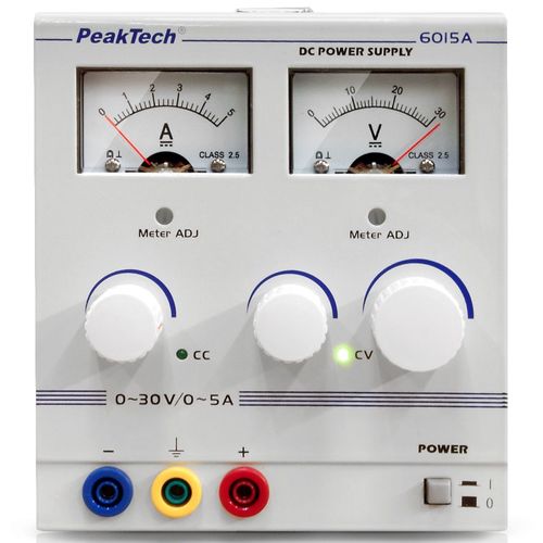 Alimentation électrique de table - PeakTech® P 6015 A - Peaktech - AC/DC / régulée / stabilisée