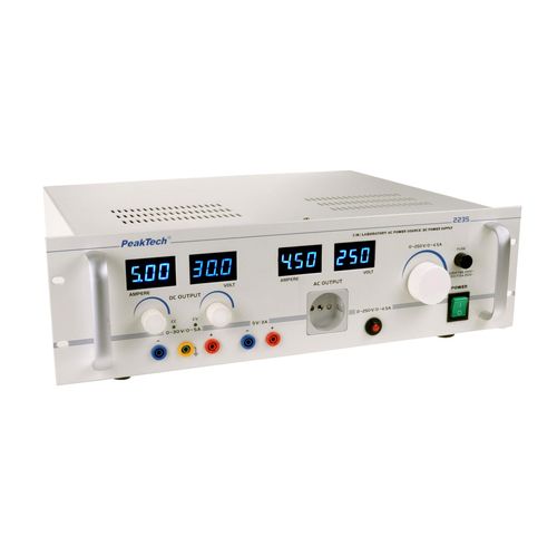 Transformateur d'isolement - PeakTech® P 2235 - Peaktech - sec / pour protection
