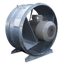 Ventilateur axial - HC 400°C/2H series - AIRAP - d'évacuation / industriel / à entraînement direct