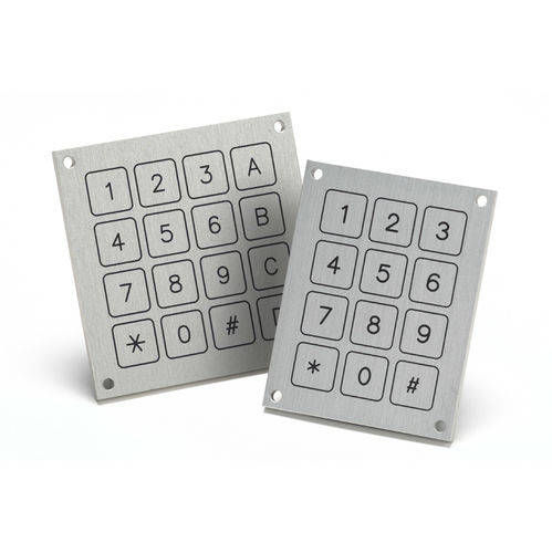 Clavier numérique 16 touches - 37F series  - Grayhill - 15-touches / encastrable / piézo
