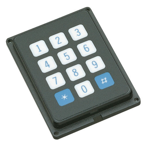 Clavier encastrable - 88 series - Grayhill - à touches mécaniques / 12 touches