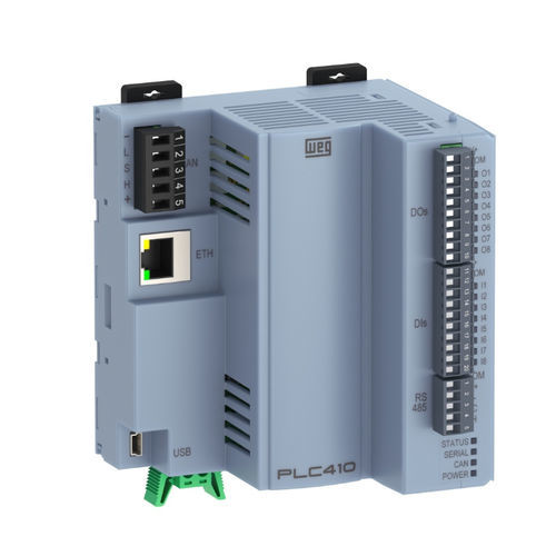 Automate programmable sur rail DIN - PLC410 - WEG Gear Systems GmbH - à entrées numériques / RS485