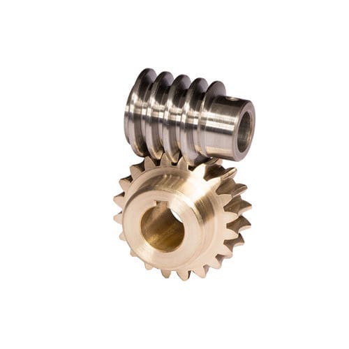 Engrenage à Vis Sans Fin En Cuivre - Module 0.5, Ratio 1:60, 20T à 60T, Trou 4/5/6mm Pour Réducteur