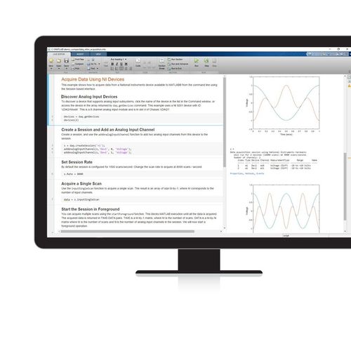 Logiciel d'acquisition de données - Data Acquisition Toolbox™ - The MathWorks - de module d'E/S