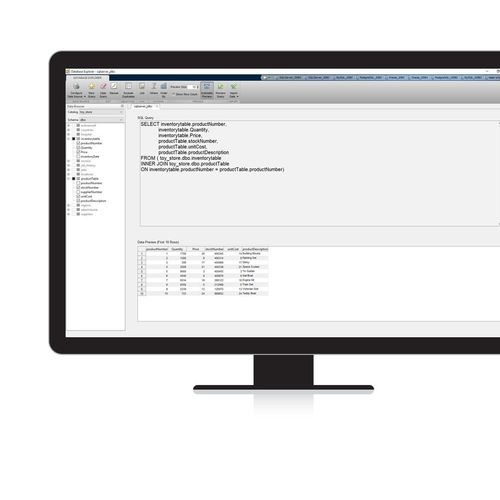 Logiciel d'échange de données - Database Toolbox™ - The MathWorks - de base de données ODBC
