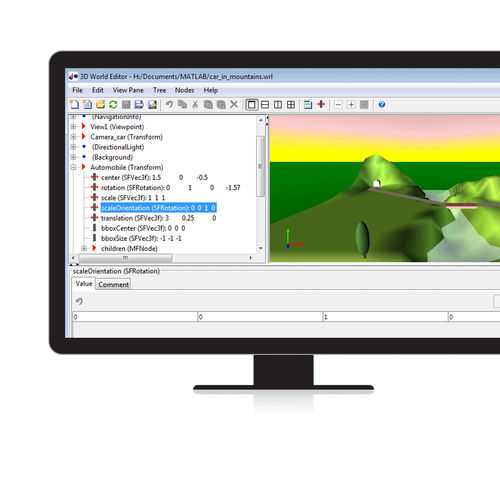 Logiciel de visualisation - Simulink 3D Animation™ - The MathWorks - d'animation / 3D / temps réel