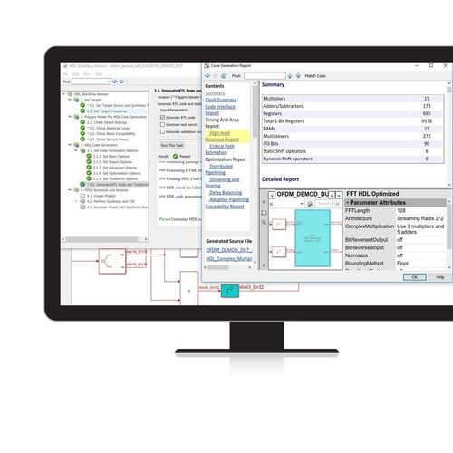 Logiciel de programmation - HDL Coder™ - The MathWorks - de FPGA