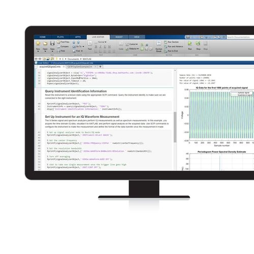 Logiciel de communication - Instrument Control Toolbox™ - The MathWorks - de test / de commande / d'instrument