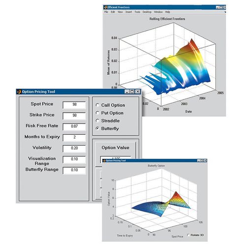 Logiciel de devis - Financial Toolbox™ - The MathWorks - de modélisation / d’analyse statistique / de gestion financière