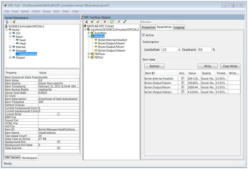 Logiciel de connexion de serveurs OPC - OPC Toolbox™ - The MathWorks