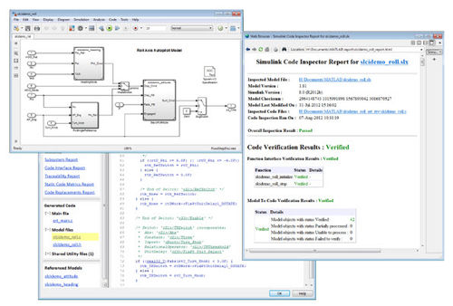 Logiciel d'inspection - Simulink Code Inspector™ - The MathWorks