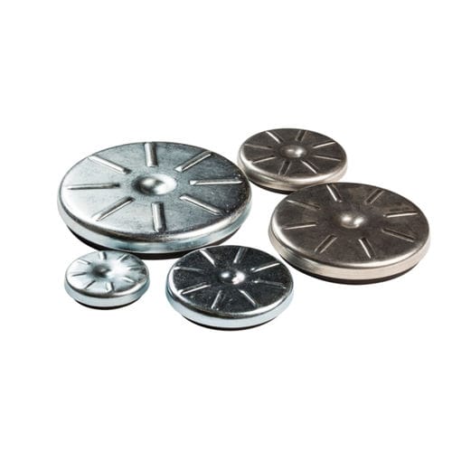 Support antivibratoire de mise à niveau - CM - Sunnex Equipment - cylindrique / en inox / en caoutchouc
