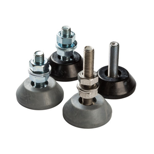 Support antivibratoire cylindrique - LLM19 - Sunnex Equipment - en inox / en caoutchouc / galvanisé