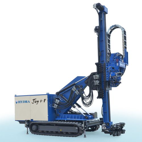 Foreuse de carottage - JOY 4 P - Hydra S.r.l. - de pieux de fondation / sur chenilles / rotative