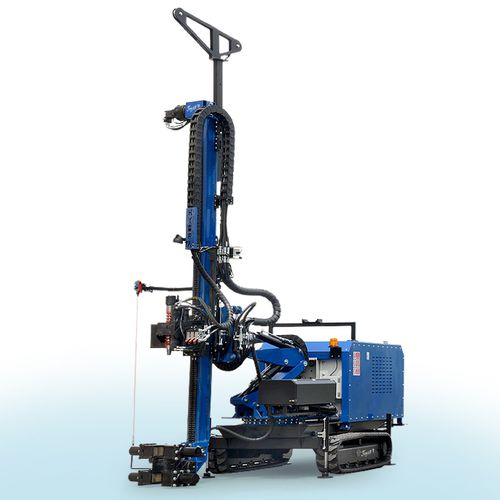 Foreuse de carottage - JOY 3 P - Hydra S.r.l. - de pieux de fondation / sur chenilles / rotative