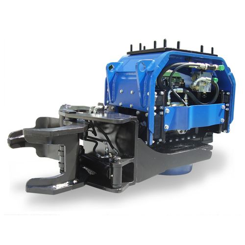 Enfonce-pieux hydraulique - HMP - Hydra S.r.l. - vibrant / monté sur excavateur