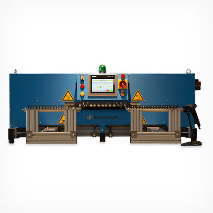 Machine de thermorétraction électrique - DERAY®-Shuttle 240 / 60 - DSG-CANUSA GmbH - de table / avec HMI à écran tactile intégrée