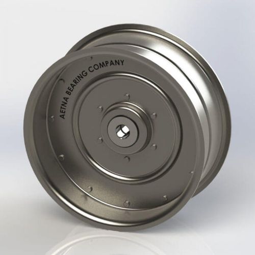 Poulie à rouleaux - F2 series - AETNA - libre / en acier / palier