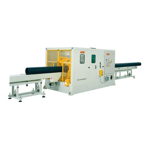 Mortaiseuse verticale automatique - FS series - Baruffaldi Plastic Technology - pour tubes en PE