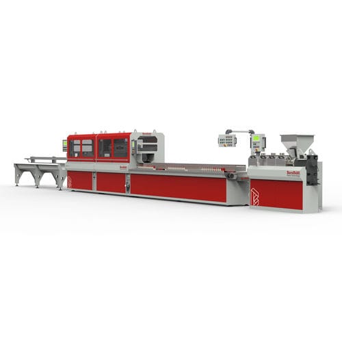 Ligne d'extrusion compacte - Omnia 1.0 - Baruffaldi Plastic Technology - de panneaux / de tubes / de profilés